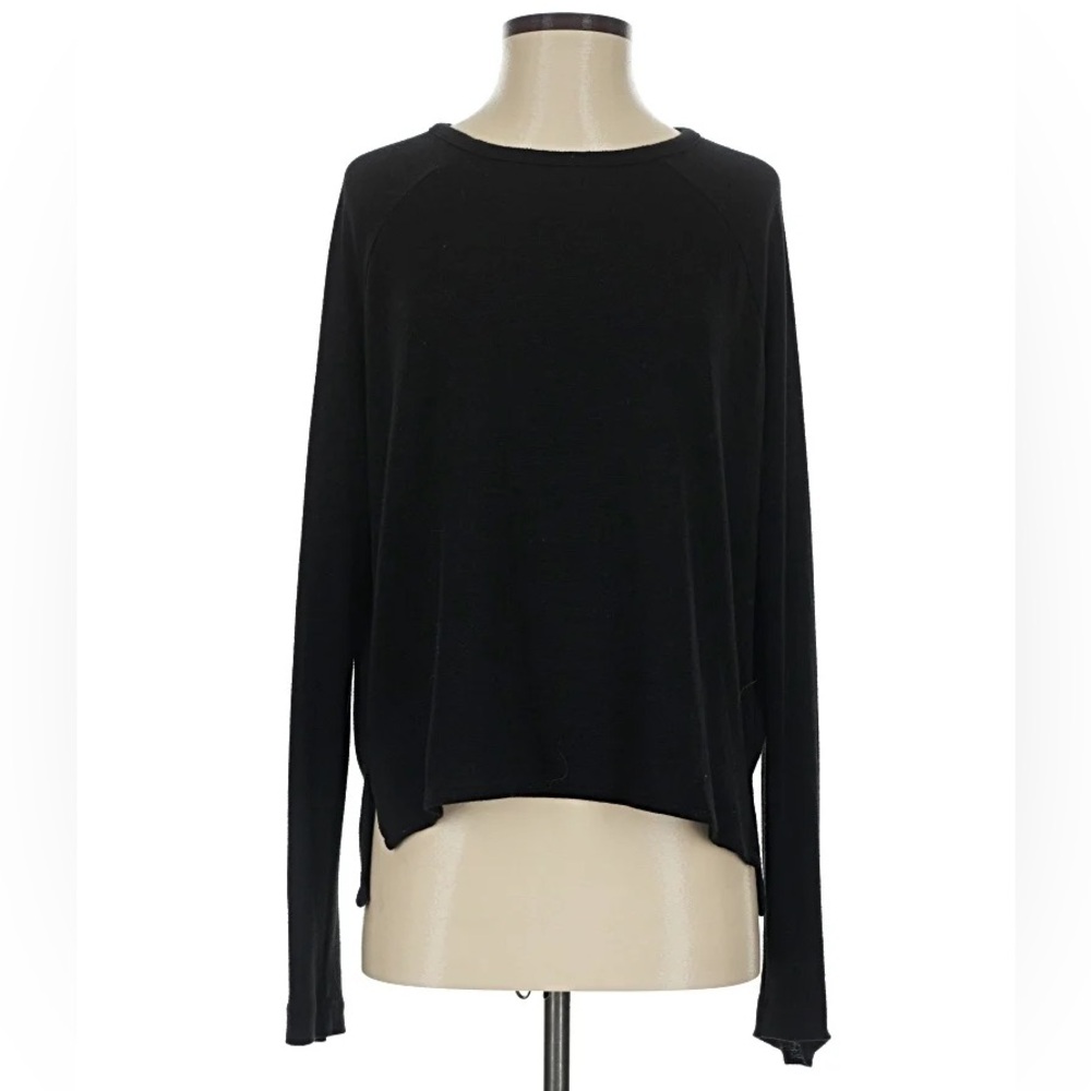 Rag & Bone Black Long Sleeve Top